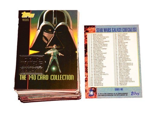 Star Wars Trilogy 24k Gold Collectibles Cards Darth Vader Obi Wan