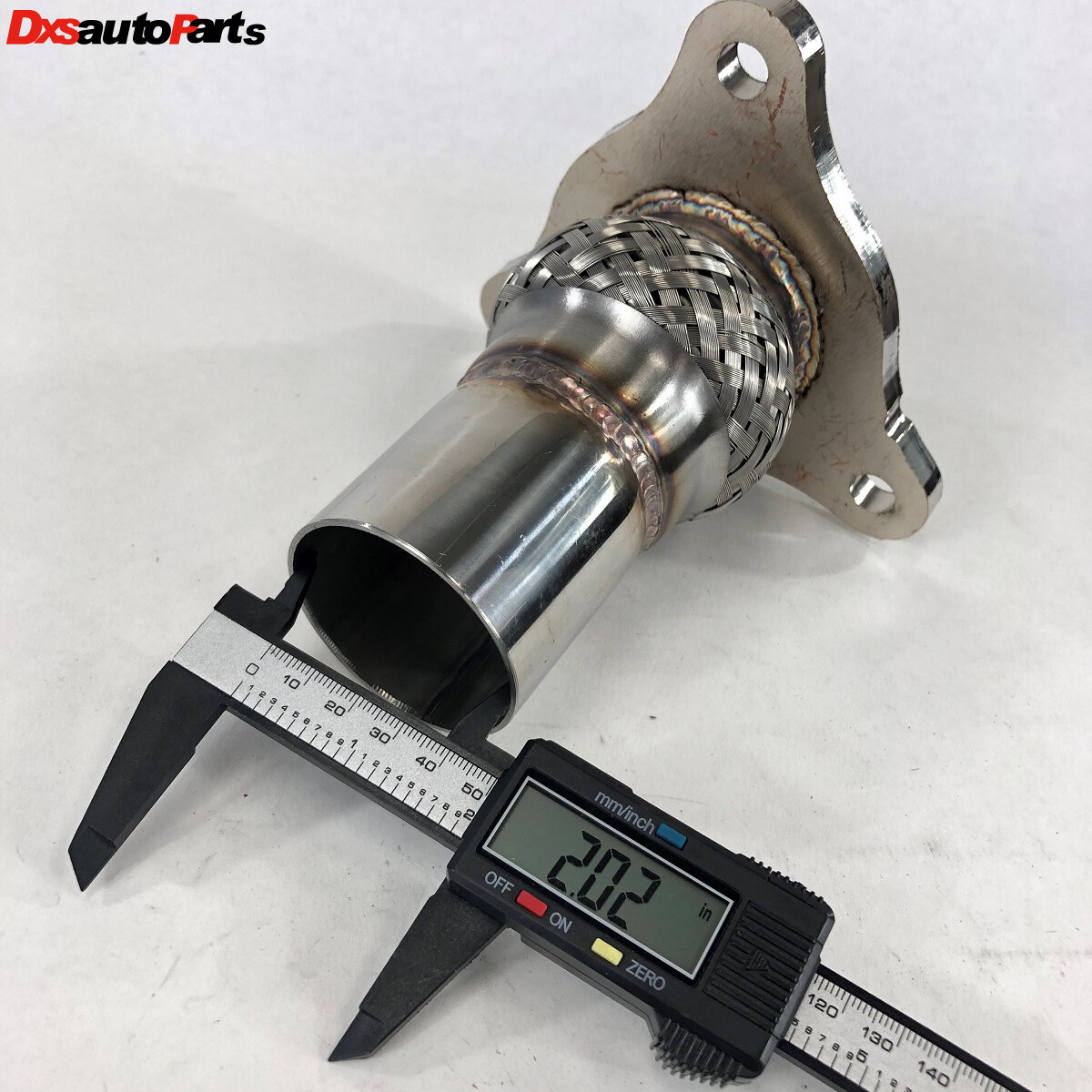 2" I.D. Exhaust Flange Cat Outlet Repair Flex Pipe For 0511 Cobalt HHR