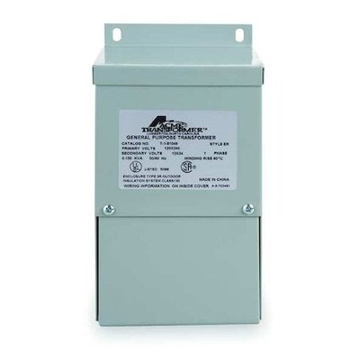 Acme Electric T111683 Buck Boost Transformer, 1 Kva, Nema 3R, 115°C, 12/24V Ac,