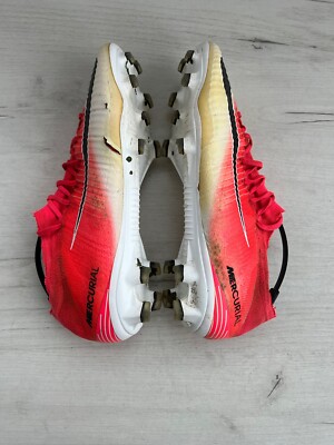 Nike Mercurial 赤/白 FG シューズ Nike Mercurial Vapor 11 AG White Red Football Soccer Cleats