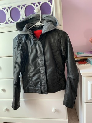 5/48 Women Black Leather Jacket XS | eBay