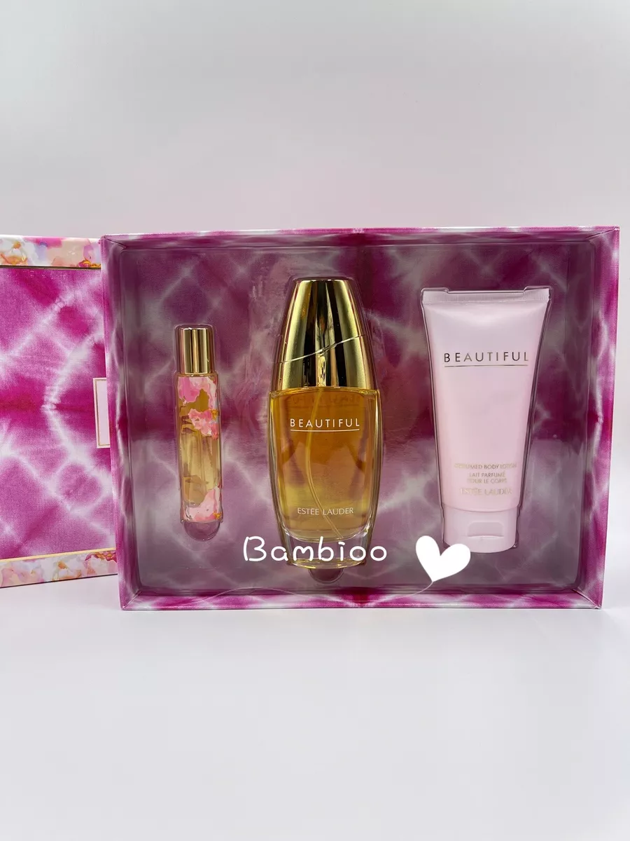 Estee lauder beautiful outlet perfume set
