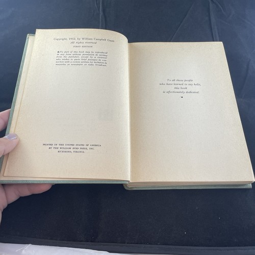 1st Ed Don't Cry For Me William Campbell Gault 1952 Murder Mystery - Picture 9 of 15