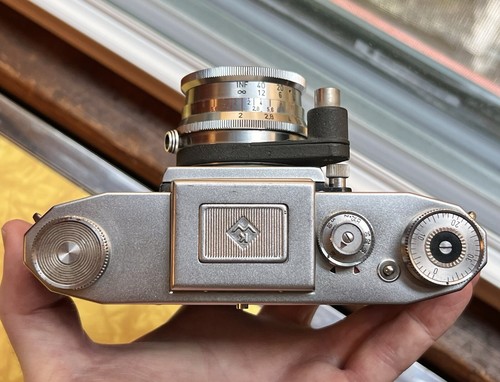 KW Praktiflex FX 35mm Film SLR Camera with Westagon f2 50mm Lens - Picture 6 of 18