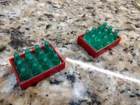 2 - Vintage Buddy L Coca Cola Bottle Crates Collectible Plastic Toy Miniatures.