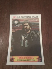 1980 Stop N' Go 3-D #7 Franco Harris (MINT)