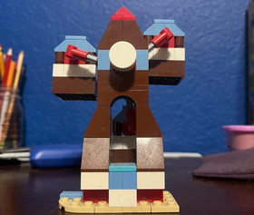 LEGO SpongeBob glove world Ferris wheel + Patrick minifigure + SpongeBob minifig