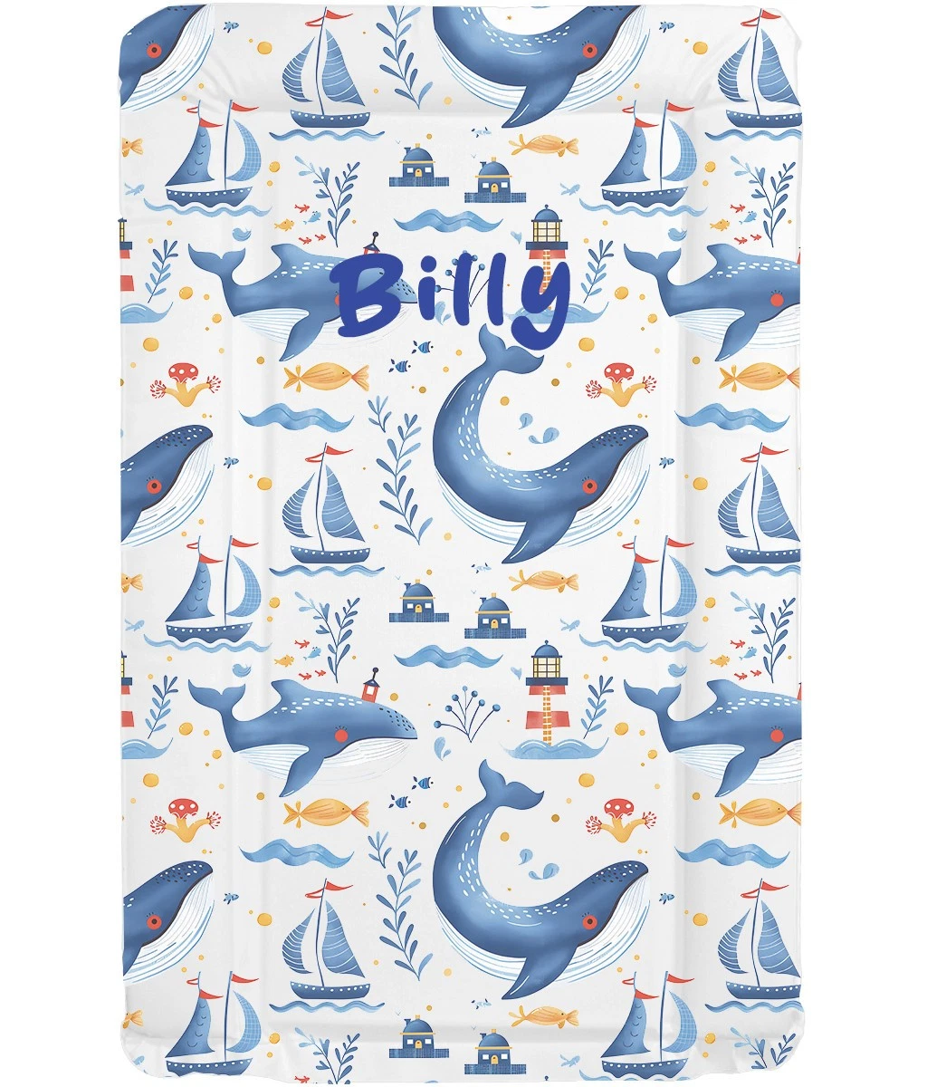 Whaley Wonderful Personalised Baby Changing Mat Padded, Wipe Clean Nursery
Opens in a new window or