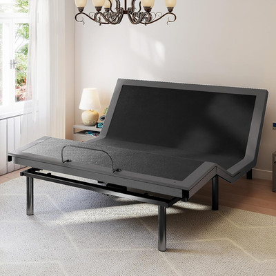 Ergonomic Queen Adjustable Bed Frame with Remote, USB Ports & Zero Gravity