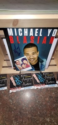 Michael Yo Comedian Signed 8x10 Autographed RARE actor #7