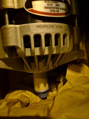 Delco Remy 61009227 Alternator 24 Si Coreless Model, 12 V, 160 A, 5/16 B+ - Picture 5 of 6