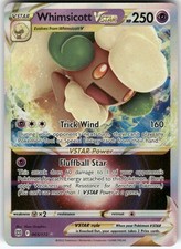 whimsicott v pokemon card value Pokmon TCG 160/172 Brilliant Stars Ultra Rare Full Art NM Brilliant Stars Singles Whimsicott VSTAR #65 Prices |