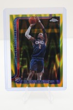 2025-26 Topps Chrome Update Yellow Refractor #10 Shai Gilgeous-Alexander 146/275