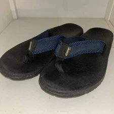 REEF Mens Cushion Spring Flip Flop Sandals Men’s Size 7 Black/blue