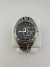 Reloj De Colección Fossil BIGTIC Hombre 39mm Tono Plateado Esfera Negra 7.5" AM-3432 - FUNCIONA