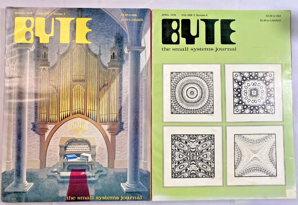 VINTAGE BYTE Magazine LOT - 10 Magazines - March 1978 to January 1982 - Image 2 of 4