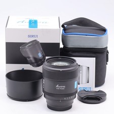 SIRUI Aurora 85mm Full Frame Autofocus Lens for E-Mount Cameras #3278