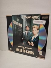 House of Games 1987 Laserdisc Joe Mantegna,gr