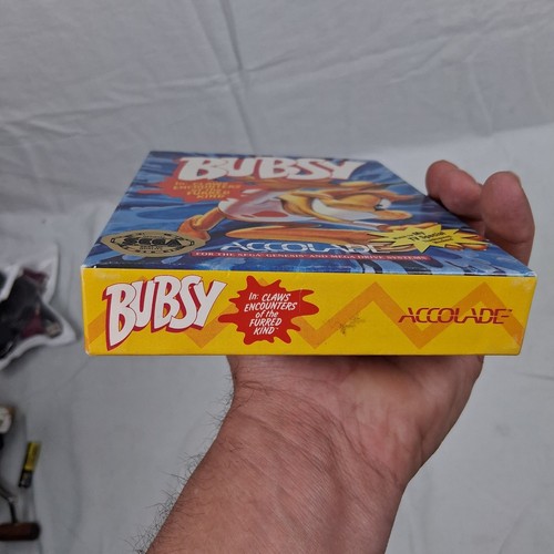 Videogioco Sega Busby pulito testato completo di scatola CIB Master System - Foto 12 di 12