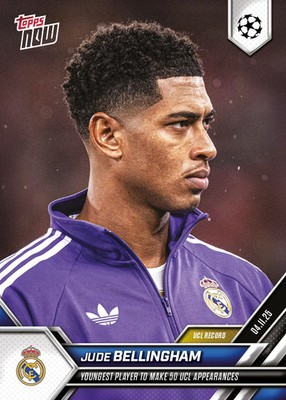 Jude Bellingham 2025-26 UCL Topps Now #43 Real Madrid CF UCL