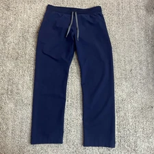 FIGS Technical Collection Women's Medium Scrub Pants Navy Blue Straight leg