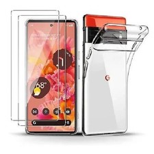 Coque pour Google Pixel 8 Pro + x2 Verres trempé - Etui Housse Transparent