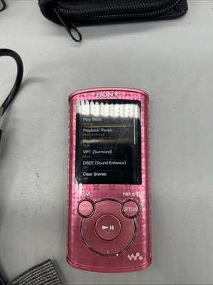 Sony Walkman NWZ-E463 4GB MP3 Player FM Radio Tested Pink | eBay