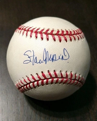 Stan Musial Autograph Official National League Baseball PSA DNA Cardinals