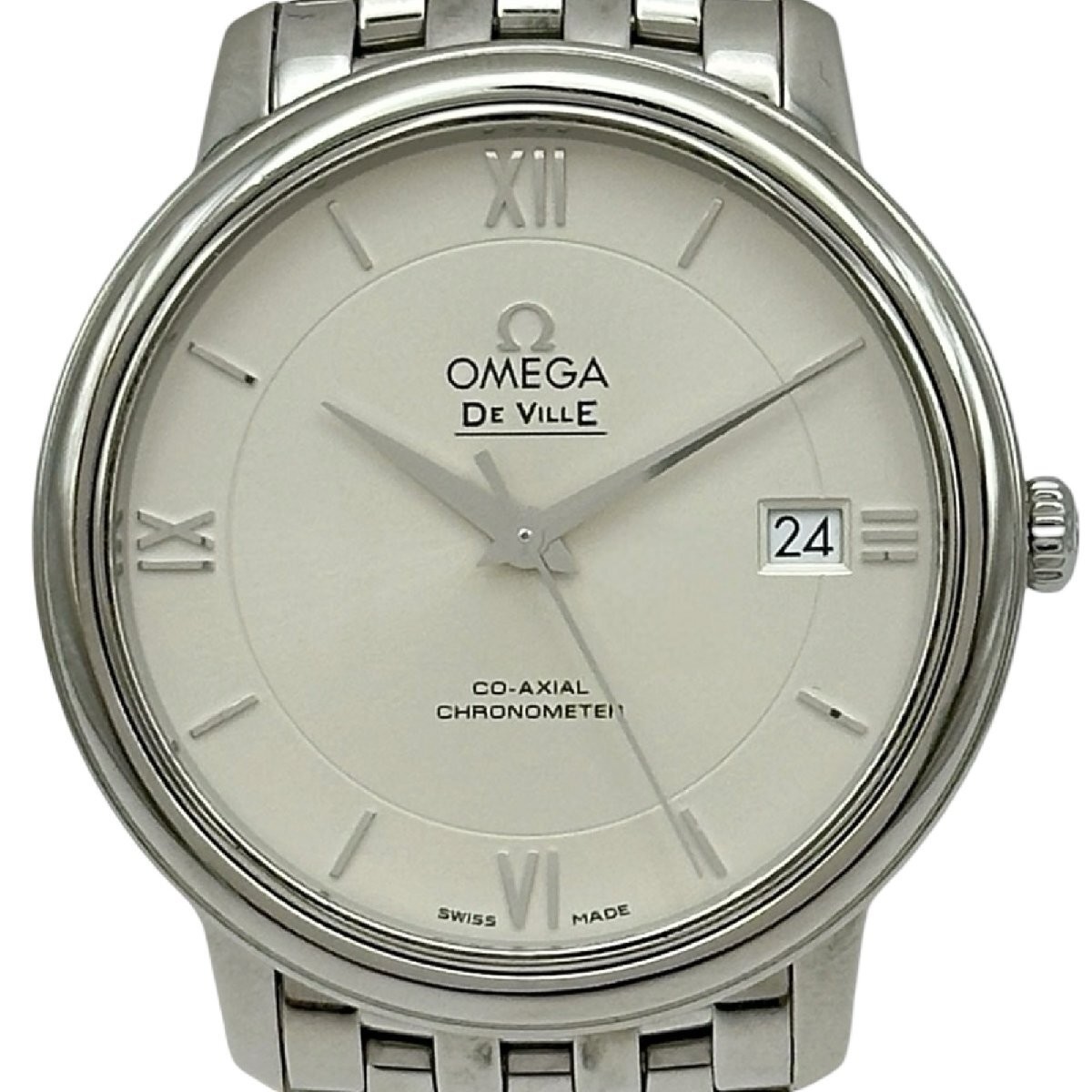 OMEGA De Ville Prestige Co-Axial Chronometer 424.10.37.20.02.001 Used From Japan