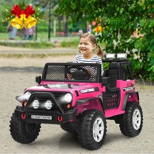 Kids Ride on Truck 2 Seater 12V Electric Vehicle Toy Car with Remote Control
