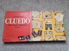 Cluedo Board Game 1965 Waddington's Vintage Retro Original Complete