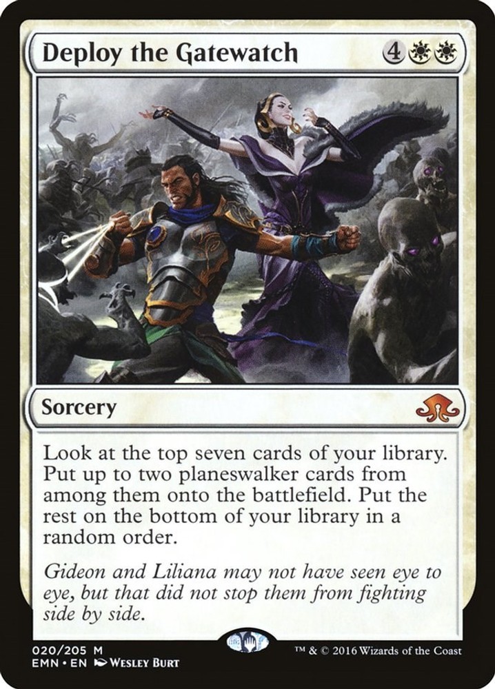 Deploy the Gatewatch Eldritch Moon 20 DM