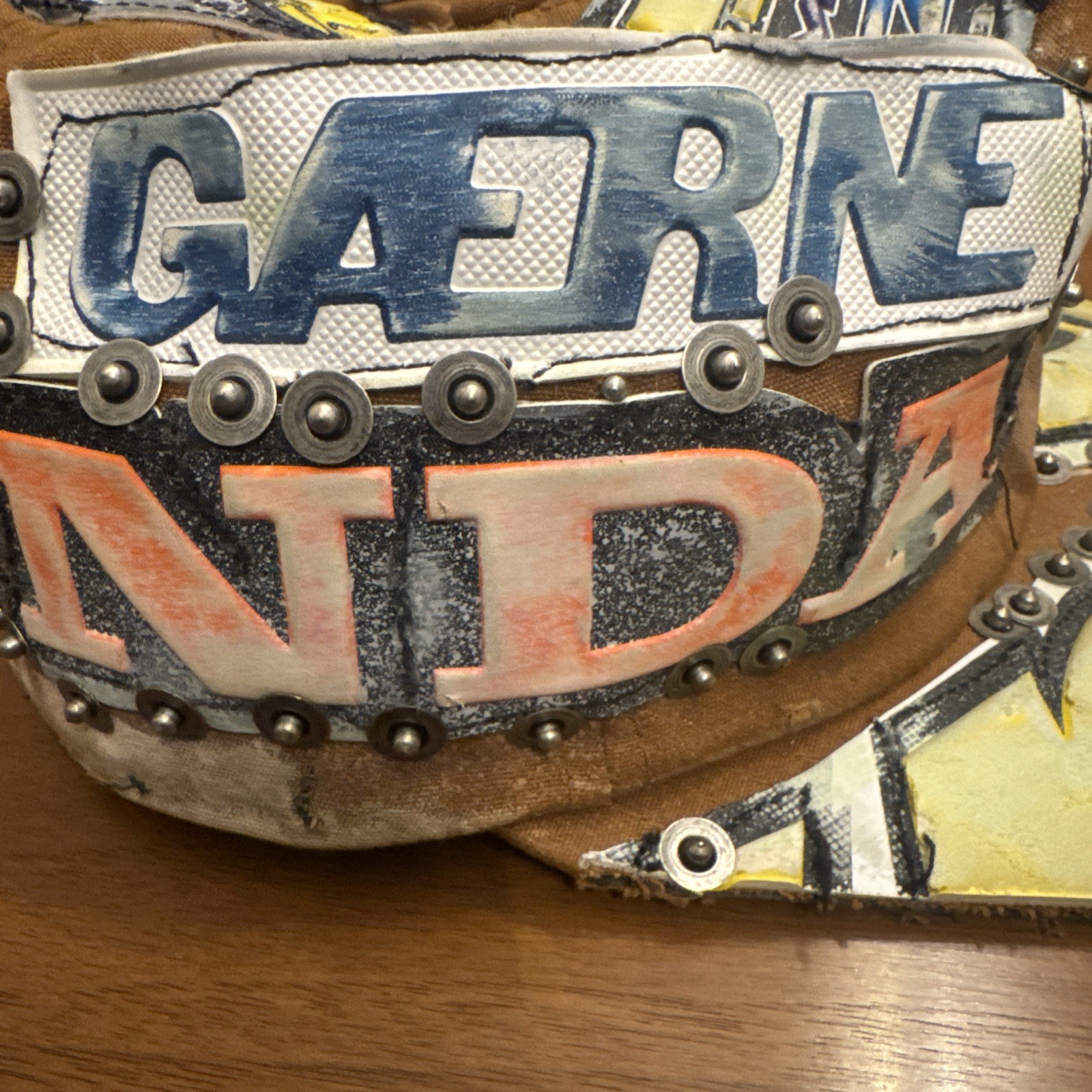 Manhatta Reconstructed Adjustable Button And Patc… - image 4