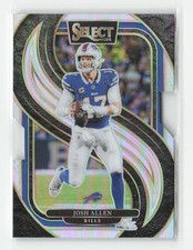 2024 Panini Select Silver Prizm Josh Allen Buffalo Bills #122