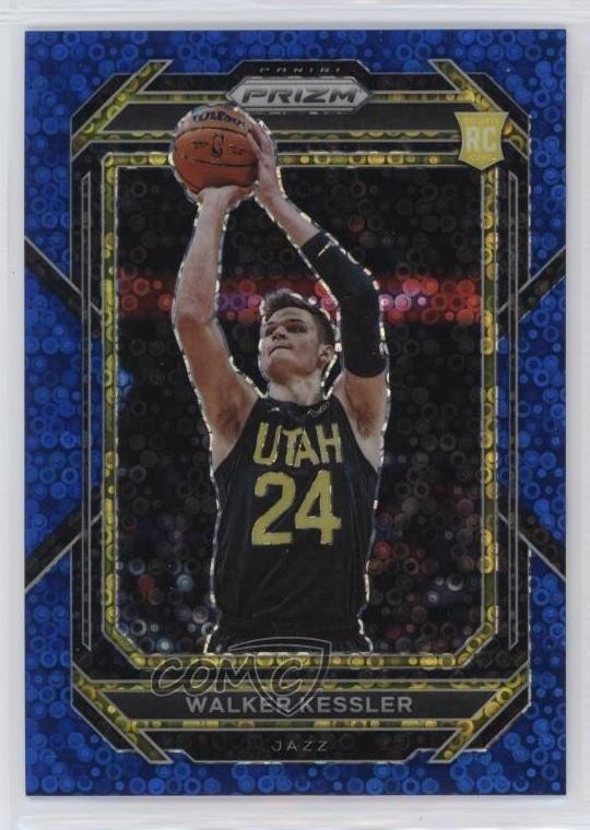2022-23 Panini Prizm Fast Break Blue Prizm 136/150 Walker Kessler #234 1c3k