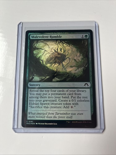 Malevolent Rumble Modern Horizons 3 Foil a17 | eBay