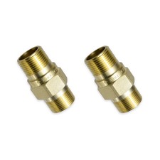 2 Pack XFITTING 3/4 in Male x Male NPT Brass Check Valve