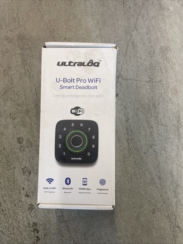 Utec ULTRALOQ U-Bolt Pro WIFI Smart Deadbolt . Open Box, Never Used - Picture 2 of 10