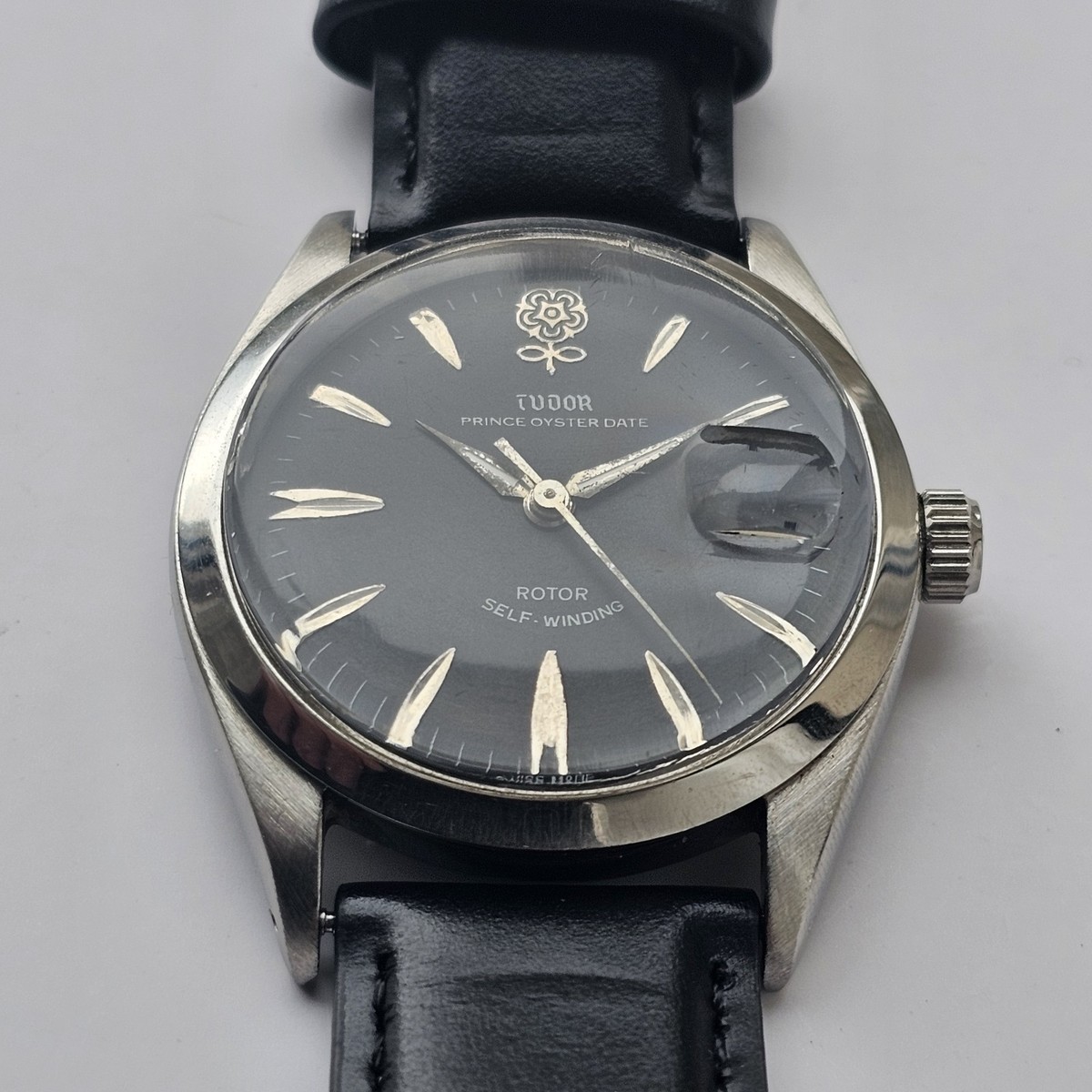 Vintage Tudor Prince Oysterdate Big Rose Automatic Men's