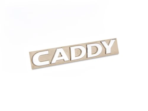 Rear Tailgate Badge Letters Typing Emblem Chrome 2K5853687 fits Volkswagen Caddy