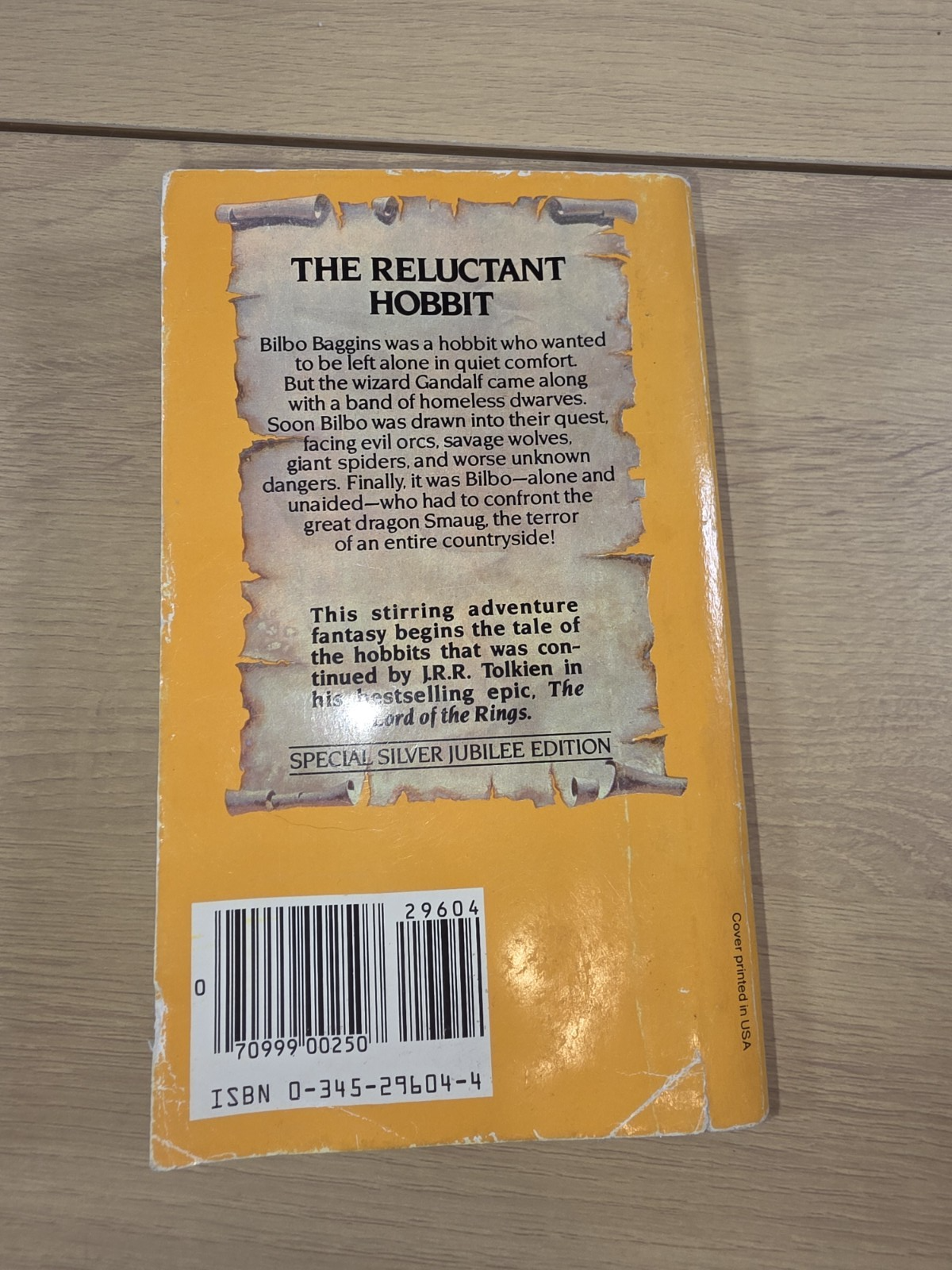 Jrr JRR Tolkien Lord of the Rings Ballantine Box Set Authorized Editon ...