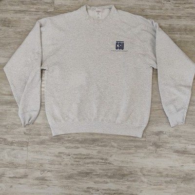 Cal. State University Light Gray Pullover Sweatshirt Size CL