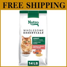 Natural Prebiotic Fiber Cat Food, Salmon & Brown Rice, 14 lb 6.11 per pound