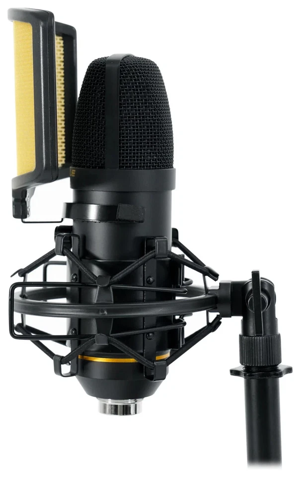 Rockville Solo-Cast USB Condenser Microphone, Black - Image 4 of 4