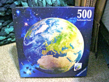 RAVENSBURGER 500 PIECE PUZZLE EARTH ROUND PUZZLE 2026 IN STOCK CIRCLE PUZZLE