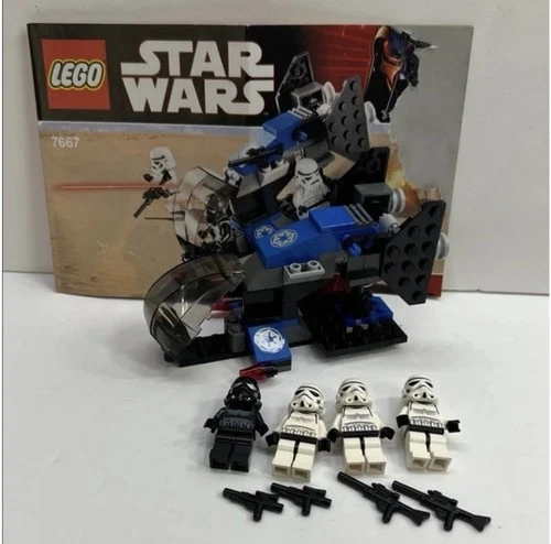 LEGO 7667 Star Wars Imperial Dropship Complete Set w/ Manual