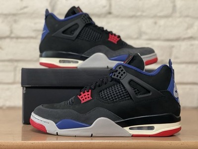 Nike Air Jordan 4 IV Retro Rare Air Black Gold Letter FV5029  display picture 1