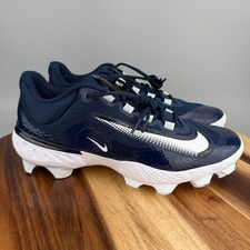 Nike Alpha Huarache Elite 4 Baseball Cleats Navy Blue FN7221-401 Men's Size 12.5