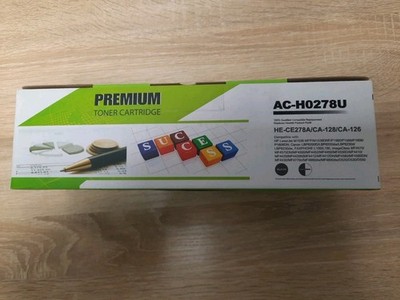Premium Toner Cartridge Black AC-H0278U HE-CE278A/CA-128/CA-126 FREE SHIPPING 