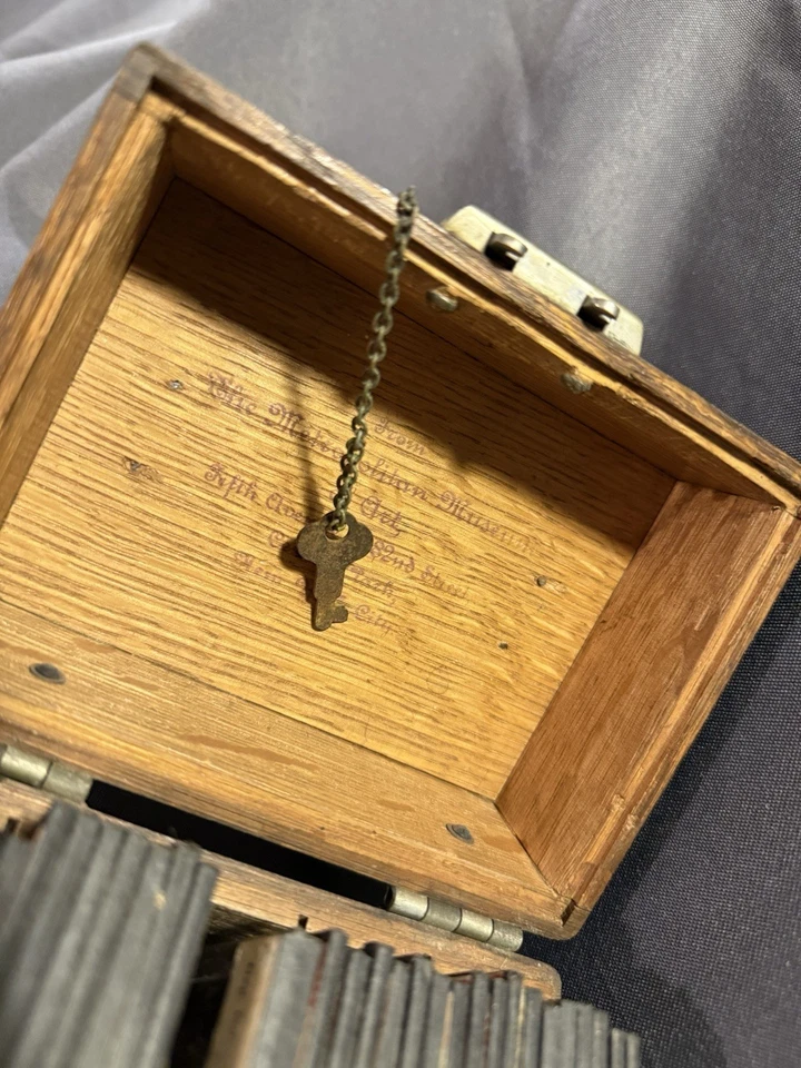 GRAN LOTE Antiguo Museo Metropolitano de Arte Linterna Mágica Vidrio Foto Diapositivas Foto 2 de 4